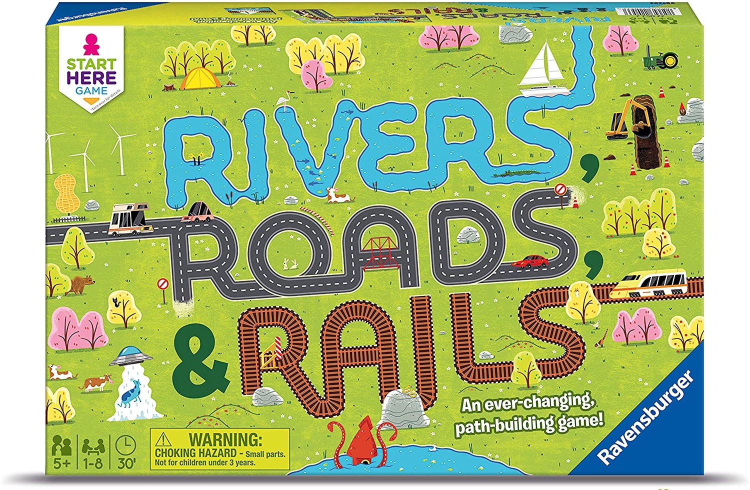 Rivers, Roads, and Rails