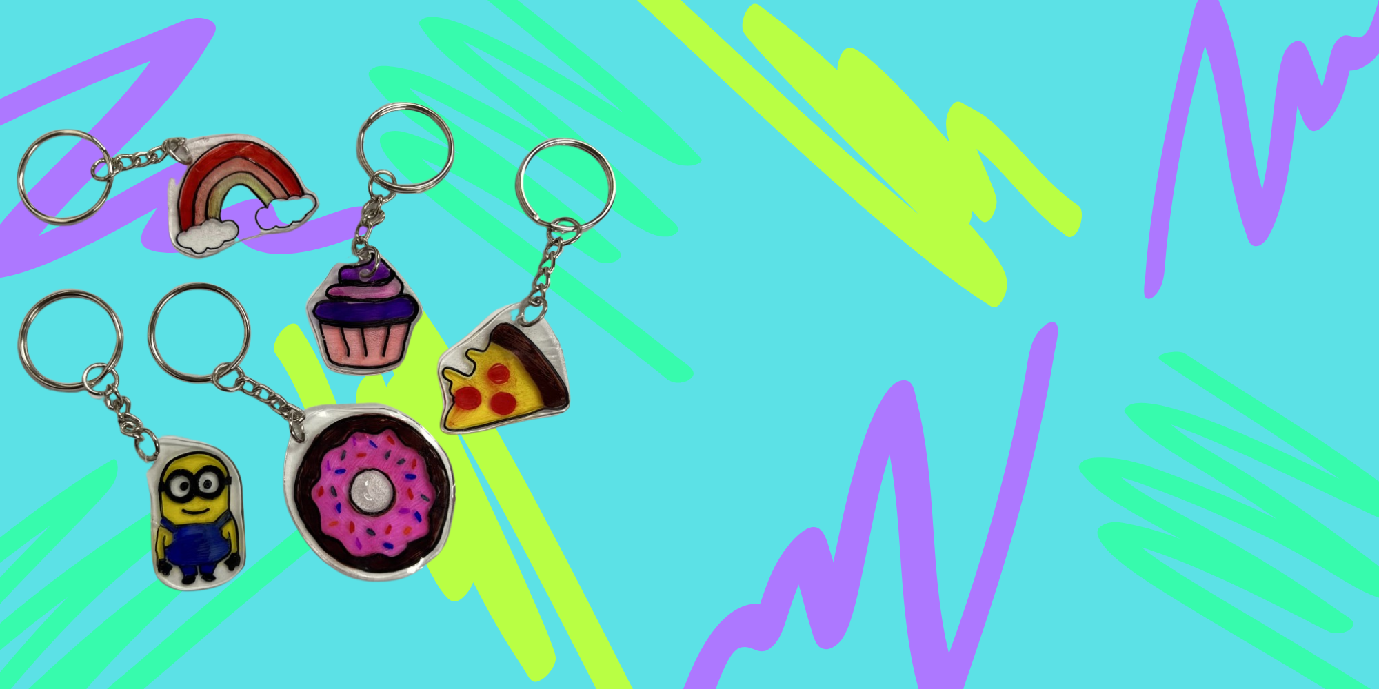 Crafternoon: Shrinky Dink Keychains