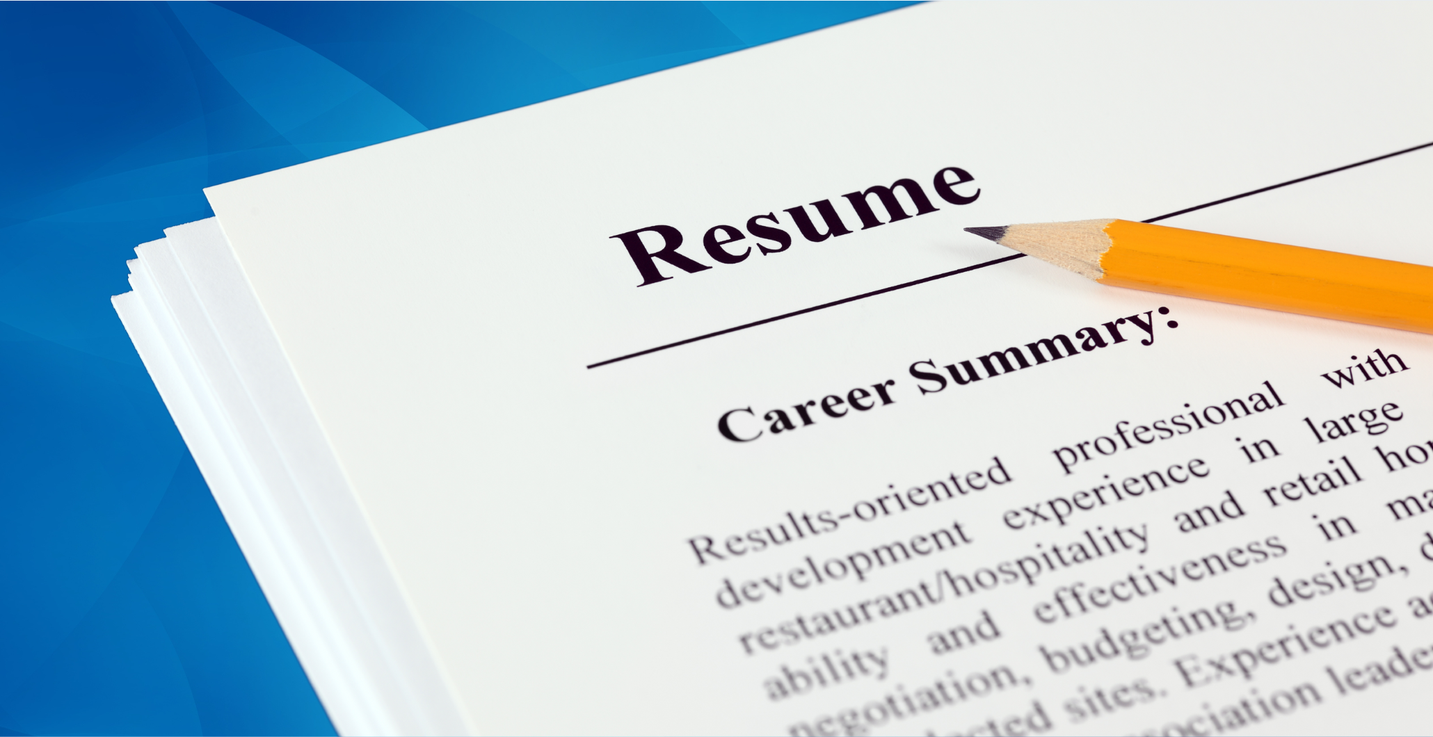 Writing Effective Resumes and Cover Letters