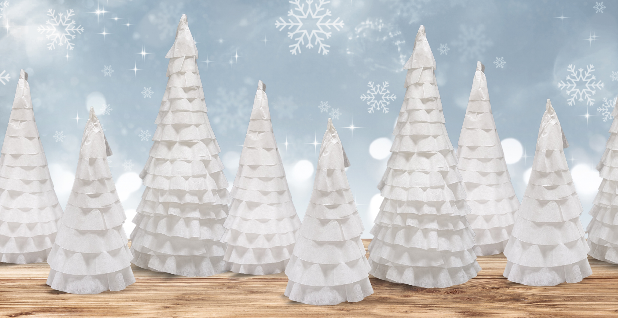 Make and Take: Coffee Filter Trees