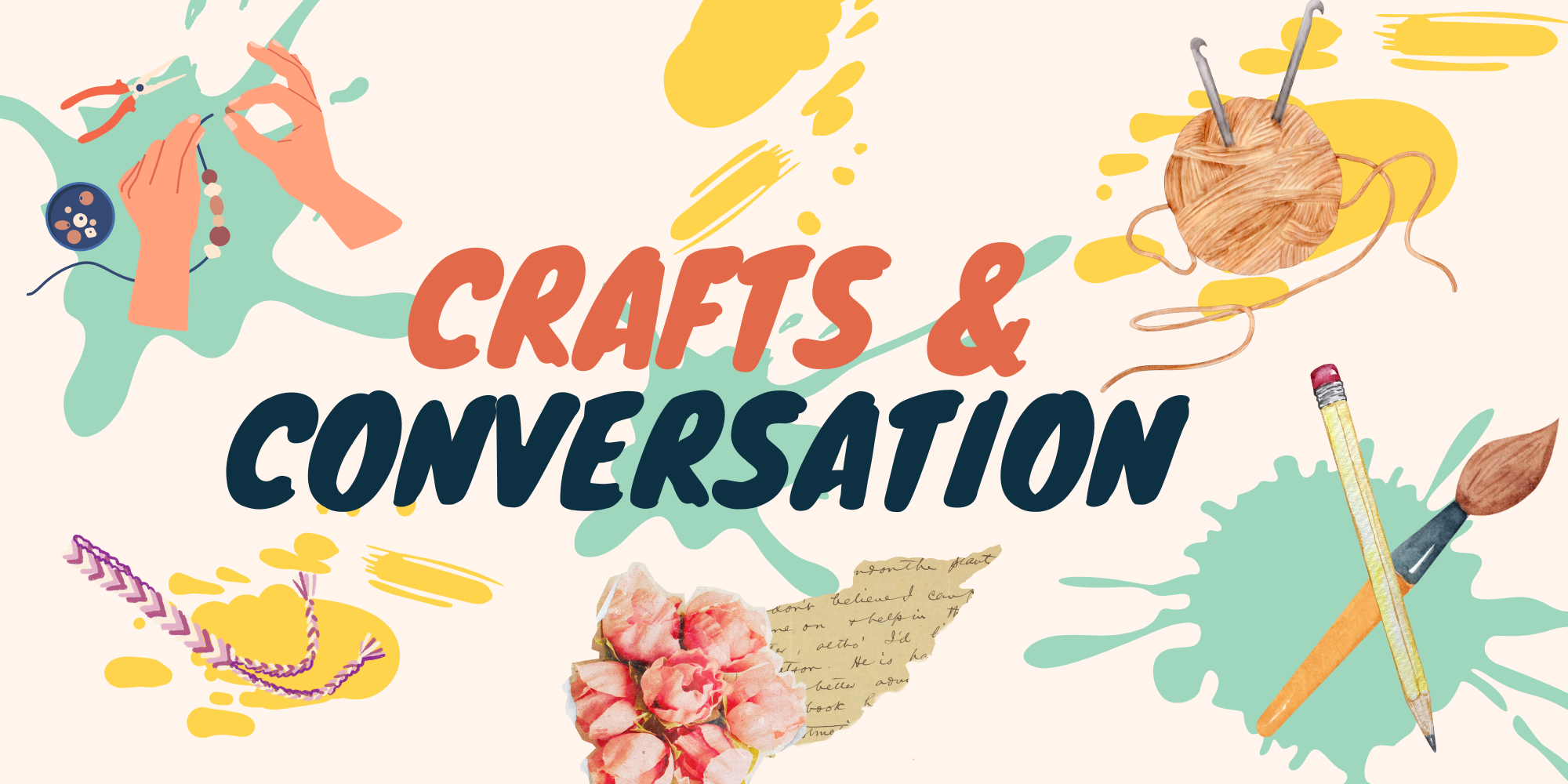 Crafts & Conversation: Painting and Drawing